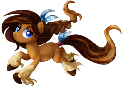 Size: 1024x731 | Tagged: safe, artist:xnightmelody, imported from derpibooru, oc, oc only, oc:autumn rain, earth pony, pony, earth pony oc, female, simple background, solo, transparent background