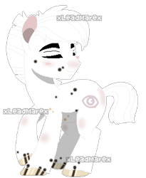 Size: 328x400 | Tagged: safe, artist:xleadmarex, imported from derpibooru, oc, oc only, oc:verilius, earth pony, pony, appaloosa, coat markings, pixel art, simple background, solo, transparent background