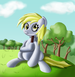 Size: 788x800 | Tagged: safe, artist:inurantchan, imported from derpibooru, derpy hooves, pegasus, pony, disguise, female, mask, silly, tree