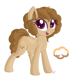 Size: 1841x1963 | Tagged: safe, artist:vito, imported from ponybooru, oc, oc only, oc:dust bunny, earth pony, pony, cutie mark, female, image, looking at you, mare, open mouth, open smile, png, simple background, smiling, smiling at you, solo, transparent background