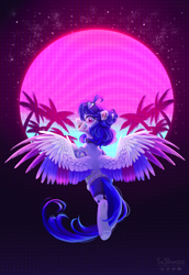 Size: 1643x2383 | Tagged: safe, artist:teaflower300, imported from derpibooru, oc, pegasus, pony, solo