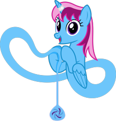 Size: 4000x4184 | Tagged: safe, artist:parclytaxel, imported from derpibooru, oc, oc only, oc:parcly taxel, alicorn, genie, genie pony, pony, albumin flask, .svg available, absurd resolution, female, floating, looking at you, mare, simple background, smiling, smiling at you, solo, transparent background, vector