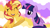 Size: 1920x1080 | Tagged: safe, artist:sallyso, imported from derpibooru, sunset shimmer, twilight sparkle, alicorn, pony, unicorn, equestria girls, ^^, duo, eyelashes, eyes closed, female, mare, smiling, twilight sparkle (alicorn)