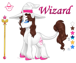 Size: 4255x3498 | Tagged: safe, artist:kaikururu, imported from derpibooru, oc, oc only, pony, unicorn, glasses, hat, horn, male, simple background, stallion, transparent background, unicorn oc, unshorn fetlocks, witch hat