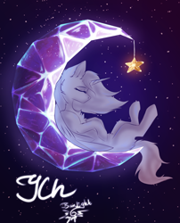 Size: 2100x2600 | Tagged: safe, artist:jsunlight, imported from derpibooru, oc, alicorn, pony, commission, crescent moon, moon, slim, solo, thin, ych sketch, your character here