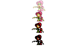Size: 4000x2500 | Tagged: safe, artist:mixiepie, imported from derpibooru, fluttershy, equestria girls, friendship through the ages, clothes, fluttershy becoming uncanny, meme, mr. incredible becoming uncanny, nightmare fuel, not salmon, ponified meme, simple background, transparent background, wat, wtf