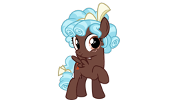 Size: 4000x2500 | Tagged: artist needed, safe, imported from derpibooru, cozy glow, pegasus, pony, comments locked down, dark skin, female, filly, foal, freckles, full body, high res, hooves, raised hoof, recolor, simple background, smiling, solo, spread wings, standing, transparent background, vector, wings