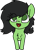 Size: 435x617 | Tagged: safe, artist:smoldix, oc, oc:filly anon, pony, chest fluff, female, filly, looking up, mare, open mouth, simple background, smiling, transparent background