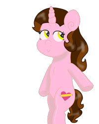 Size: 2000x2500 | Tagged: safe, artist:wrath-marionphauna, derpibooru exclusive, imported from derpibooru, oc, oc only, oc:color breezie, pony, unicorn, bipedal, digital art, simple background, smiling, solo, transparent background