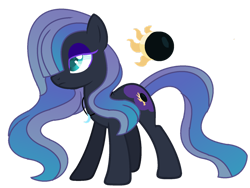 Size: 1280x962 | Tagged: safe, artist:princess-kitsune-tsu, imported from derpibooru, oc, oc only, oc:solar stone, earth pony, pony, base used, earth pony oc, female, frown, full body, hooves, lidded eyes, magical lesbian spawn, mare, offspring, parent:maud pie, parent:nightmare moon, simple background, solo, standing, tail, transparent background