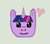 Size: 177x154 | Tagged: safe, artist:anonymous, twilight sparkle, pony, unicorn, aggie.io, female, heart, horn, lowres, mare, simple background, smiling, solo