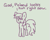 Size: 113x91 | Tagged: safe, artist:anonymous, derpy hooves, pegasus, pony, aggie.io, dialogue, female, lowres, mare, monochrome, poland, simple background, smiling, solo, talking