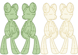 Size: 1700x1200 | Tagged: safe, artist:galeemlightseraphim, imported from derpibooru, oc, oc only, earth pony, semi-anthro, bald, base, bipedal, earth pony oc, mannequin, simple background, transparent background