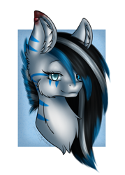 Size: 2072x2894 | Tagged: safe, artist:maneblue, imported from derpibooru, oc, oc only, earth pony, pony, abstract background, chest fluff, ear fluff, earth pony oc, eyelashes, high res, solo