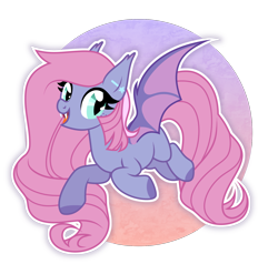 Size: 1500x1425 | Tagged: safe, artist:nika-rain, imported from derpibooru, oc, oc only, oc:vesta, bat pony, pony, bat pony oc, bat wings, show accurate, simple background, solo, transparent background, wings