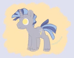 Size: 705x551 | Tagged: safe, artist:kluzart, imported from derpibooru, oc, oc:cobbled, pony, unicorn, male, solo, stallion