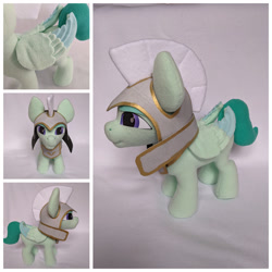 Size: 1024x1024 | Tagged: safe, artist:fleecefriendship, imported from derpibooru, pegasus, pony, g5, male, my little pony: a new generation, pegasus royal guard, photo, plushie, royal guard, solo, stallion, thunder flap