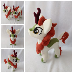 Size: 1024x1024 | Tagged: safe, artist:fleecefriendship, imported from derpibooru, autumn blaze, kirin, irl, photo, plushie, solo