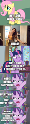 Size: 500x2059 | Tagged: safe, edit, edited screencap, editor:lord you know who, imported from derpibooru, screencap, fluttershy, starlight glimmer, twilight sparkle, alicorn, caption, comic, image macro, marvel, marvel cinematic universe, rwby, screencap comic, spider-man, text, twilight sparkle (alicorn)