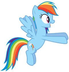 Size: 2408x2491 | Tagged: safe, artist:thatguy1945, imported from derpibooru, rainbow dash, pegasus, pony, female, high res, mare, simple background, solo, transparent background, vector