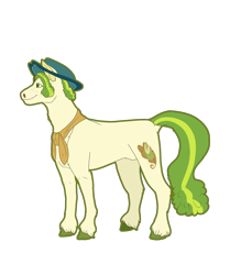 Size: 3600x4300 | Tagged: safe, artist:sashakruchkinatv, imported from derpibooru, pistachio, earth pony, pony, male, simple background, solo, stallion, transparent background