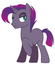 Size: 1280x1465 | Tagged: safe, artist:princess-kitsune-tsu, imported from derpibooru, pony, unicorn, male, offspring, parent:noteworthy, parent:tempest shadow, simple background, solo, stallion, transparent background