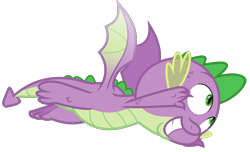 Size: 1621x985 | Tagged: safe, alternate version, artist:lincolnbrewsterfan, editor:nc-tv, imported from derpibooru, spike, dragon, father knows beast, my little pony: the movie, .svg available, colored pupils, cute, flying, grin, movie accurate, nc-tv signature, raised arm, raised arms, request, scales, signature, simple background, smiling, solo, spikabetes, svg, transparent background, underfoot, vector, winged spike, wings