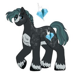 Size: 3229x3226 | Tagged: safe, artist:queenderpyturtle, imported from derpibooru, oc, oc:rolling stone, earth pony, pony, male, simple background, solo, stallion, transparent background