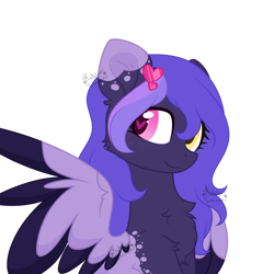 Size: 1280x1280 | Tagged: safe, artist:katelynleeann42, artist:mint-light, imported from derpibooru, oc, pegasus, pony, base used, female, heart eyes, heterochromia, mare, simple background, solo, transparent background, wingding eyes