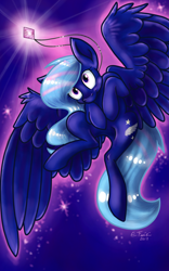 Size: 1200x1920 | Tagged: safe, artist:thyladactyl, imported from derpibooru, oc, oc only, pegasus, pony, female, pegasus oc, solo, spread wings, wings