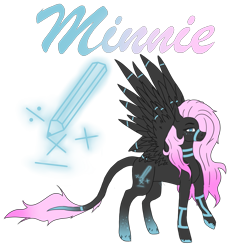 Size: 1939x2011 | Tagged: safe, artist:peachyminnie, imported from derpibooru, oc, oc only, pegasus, pony, bio in description, pegasus oc, simple background, solo, tattoo, transparent background, wings