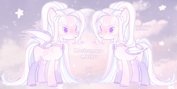 Size: 5226x2652 | Tagged: safe, artist:miioko, imported from derpibooru, oc, oc only, bat pony, pony, bat pony oc, bat wings, duo, wings