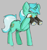 Size: 362x389 | Tagged: safe, artist:anonymous, lyra heartstrings, pony, unicorn, aggie.io, binoculars, female, gray background, hoof hold, horn, mare, meme, simple background, solo