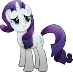 Size: 8251x8173 | Tagged: safe, artist:lincolnbrewsterfan, imported from derpibooru, rarity, pony, unicorn, my little pony: the movie, party pooped, .svg available, cute, cute face, inkscape, looking at something, looking up, movie accurate, raribetes, sad, sad eyes, sad face, sad pony, sadorable, shading, simple background, standing, svg, transparent background, vector