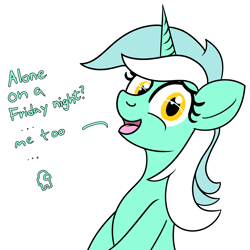 Size: 2000x2000 | Tagged: safe, artist:dafiltafish, imported from derpibooru, lyra heartstrings, pony, unicorn, amogus, among us, dumb joke, meme, simple background, solo, text, white background