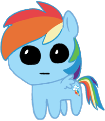 Size: 640x742 | Tagged: safe, artist:snailpups, imported from derpibooru, rainbow dash, pony, female, simple background, solo, transparent background