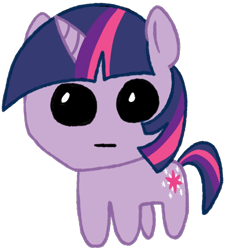 Size: 640x712 | Tagged: safe, artist:snailpups, imported from derpibooru, part of a set, twilight sparkle, unicorn, female, simple background, solo, transparent background