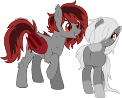 Size: 4000x3223 | Tagged: safe, artist:limedazzle, imported from derpibooru, oc, oc only, oc:blood moon, oc:moonbite, bat pony, pony, male, scar, simple background, stallion, transparent background