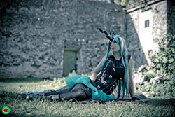 Size: 2998x2001 | Tagged: safe, artist:runya90, imported from derpibooru, queen chrysalis, human, clothes, cosplay, costume, irl, irl human, photo