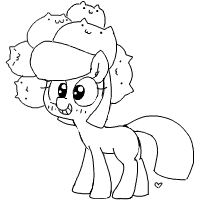 Size: 207x202 | Tagged: safe, artist:wafflecakes, oc, oc only, earth pony, pony, hat, lowres, monochrome, simple background, smiling