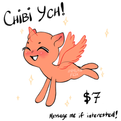 Size: 2002x2012 | Tagged: safe, artist:immunefox, imported from derpibooru, oc, alicorn, earth pony, pegasus, pony, unicorn, advertisement, chibi, commission, commission info, cute, digital art, procreate app, small, solo, your character here