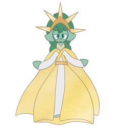 Size: 1899x1999 | Tagged: safe, artist:derpy_the_duck, imported from derpibooru, oc, oc:the mother, earth pony, clothes, crown, dress, jewelry, regalia, simple background, solo, transparent background