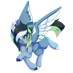 Size: 2000x2000 | Tagged: safe, artist:star-theft, imported from derpibooru, oc, pegasus, pony, colored wings, simple background, solo, transparent background, two toned wings, wings