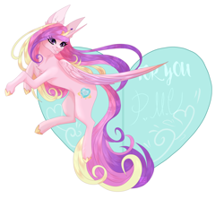 Size: 3354x2974 | Tagged: safe, artist:elektra-gertly, imported from derpibooru, princess cadance, alicorn, pony, card, simple background, solo, white background