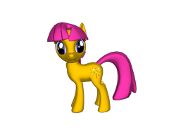 Size: 1200x900 | Tagged: safe, artist:bonbontheclown35, imported from derpibooru, sparkleworks, earth pony, pony, 3d, 3d pony creator, cute, female, g3, g3 to g4, g4, generation leap, mare, ponylumen, pose, simple background, smiling, sparklebetes, transparent background