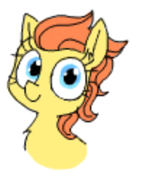 Size: 630x780 | Tagged: safe, artist:wafflecakes, spitfire, pony, lowres, simple background, smiling, white background