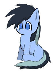 Size: 469x624 | Tagged: safe, artist:chinezkitty, imported from derpibooru, oc, oc only, oc:cyaera, earth pony, undead, vampire, vampony, blue eyes, simple background, sitting, solo, transparent background