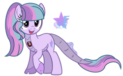 Size: 1280x794 | Tagged: safe, artist:princess-kitsune-tsu, imported from derpibooru, oc, hybrid, female, magical lesbian spawn, offspring, parent:sonata dusk, parent:twilight sparkle, parents:twinata, simple background, solo, transparent background