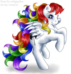 Size: 737x768 | Tagged: safe, artist:flyingpony, imported from derpibooru, oc, oc only, oc:labris, pegasus, female, g1, labrisbetes, simple background, white background