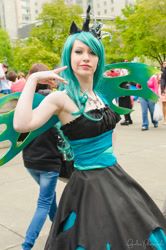 Size: 3264x4928 | Tagged: safe, artist:joannekcosplay, imported from derpibooru, queen chrysalis, human, clothes, cosplay, costume, irl, irl human, photo, sakura con